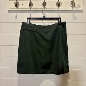 Patagonia Dark Green Hiking Skort